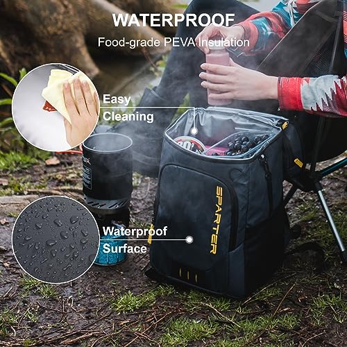 Backpack Cooler Insulated 33 (Dark Gray / 33 Can)