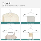 SONGMICS Clothes Hangers, Space-Saving, 0.2 Inches Thick, 17.7 Inches Wide - Image 4