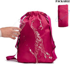 ZOORON Waterproof Drawstring Gym Backpack Bag - Image 5