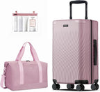 ECOHUB Hardside Expandable Carry On Luggage, Lightweight Small Hardshell Travel by ECOHUB