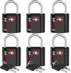 TSA Approved Luggage Locks, Ultra-Secure Dimple Key Travel Locks by Forge