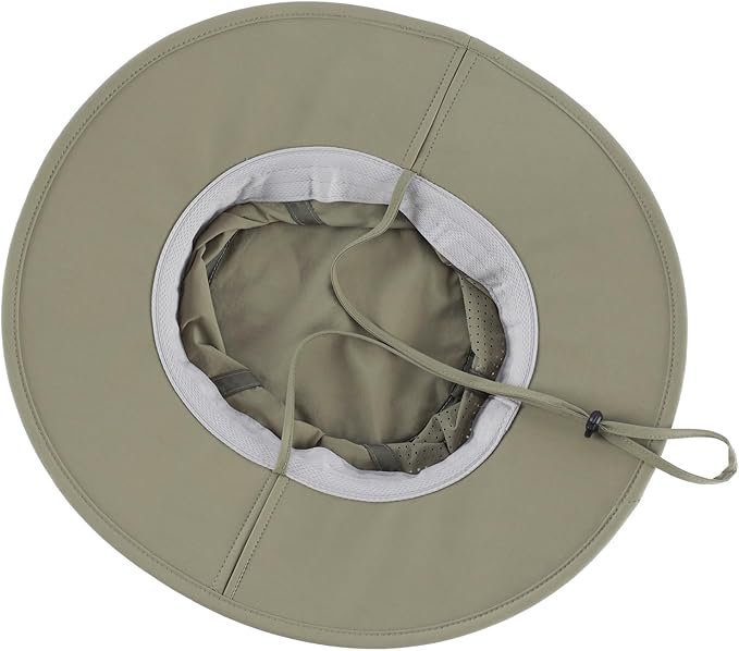 Home Prefer UPF 50+ Sun Hats for Men Women Foldable Wide Brim Fishing Hat Quick - Image 4