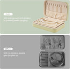 Lolalet Travel Jewelry Case for Women, Travel Jewelry Organizer Box - Image 4
