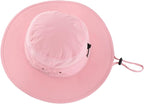 Home Prefer UPF 50+ Men's Sun Hat Wide Brim Bucket Hat UV Protection Hat - Image 2