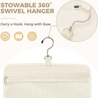 Toiletry Bag For women, Portable Hanging Organizer, 4 Leakproof Compartment for - Image 3