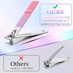 Aceoce Manicure Set Women Nail Clippers Professional Manicure Pedicure Kit - Image 8