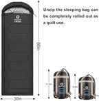 ECOOPRO Warm Weather Sleeping Bag - Image 2