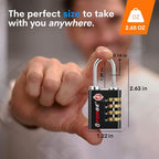 Forge Dual-Opening: Key or Combination Access Lock, TSA Approved Locks - Image 4
