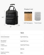 LUGGEX Underseat Carry On Luggage - Image 7