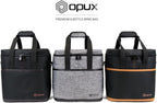 opux 6 Bottle Carrier Tote | Insulated Padded Wine Cooler Bag - Image 8