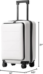 Coolife Carry-On Luggage, 20-inch Lightweight Hardshell, Airline-Certified - Image 8