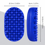 Luxury Twist Styler – Durable, Washable Comb Brush, a Premium Alternative to Hair Sponges for Afro, Curly, Coiled & 4C Hair, Ideal for Daily or Professional Use (1 Count) (Blue)