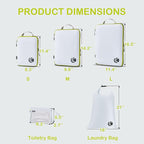 Cipway Compression Packing Cubes, Ultralight Luggage Organizer Bags - Image 4