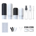 18 Pack travel Bottles for Toiletries, TSA Approved Silicone Travel Containers - Image 2