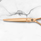Saki Shears Gold Hair Cutting Shears Professional - 6 Inch Hairdresser Gold Scissors - Japanese Steel VG10 - Hair Salon Scissors