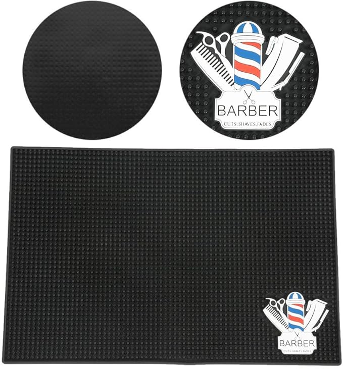 Salon Silicone Heat Styling Tools Mat, Styling Station Mat, Barber Mat for Hair Irons, Curling Iron, Straightener Pad, Iron Flat Hair, Waver, Hair Tools Appliances Hair Dryer Salon