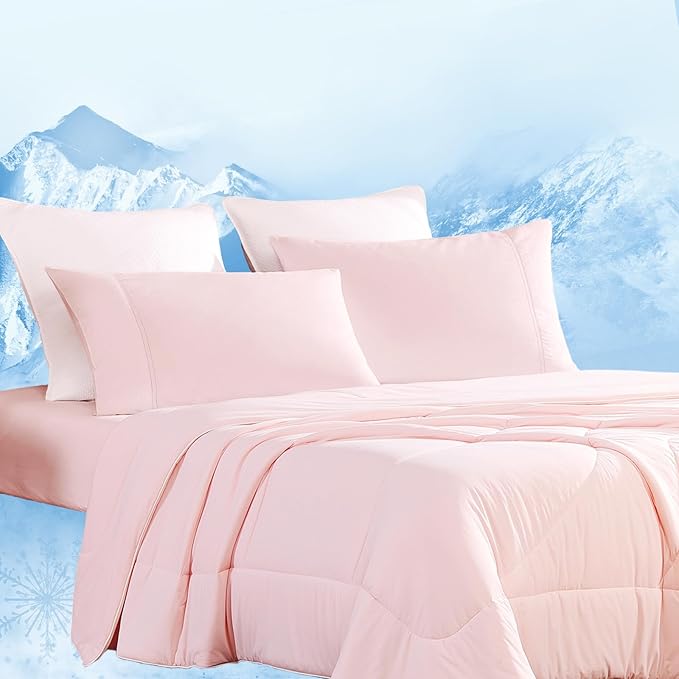 Dream Valley® Outlast® Deepsleep Cooling Comforter, Twin Size, NASA-Grade Space by DreamValley