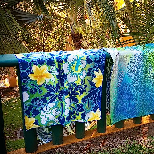 Quick Dry Microfiber Beach Towel (Hawaii / Extra Large 78x35")