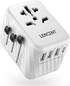 LENCENT Universal Travel Power Adapter, International AC Plug Adaptor by LENCENT