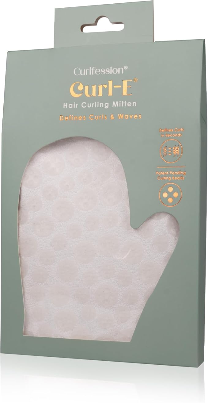 CURLFESSION® Curl-E® Hair Curling Mitten For Curly And Wavy Hair