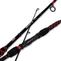 Fiblink Surf Spinning Fishing Rod 2-Piece/3-Piece Carbon Fiber Travel Fishing by Fiblink