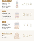 Narwey 6 Set Compression Packing Cubes - Image 4