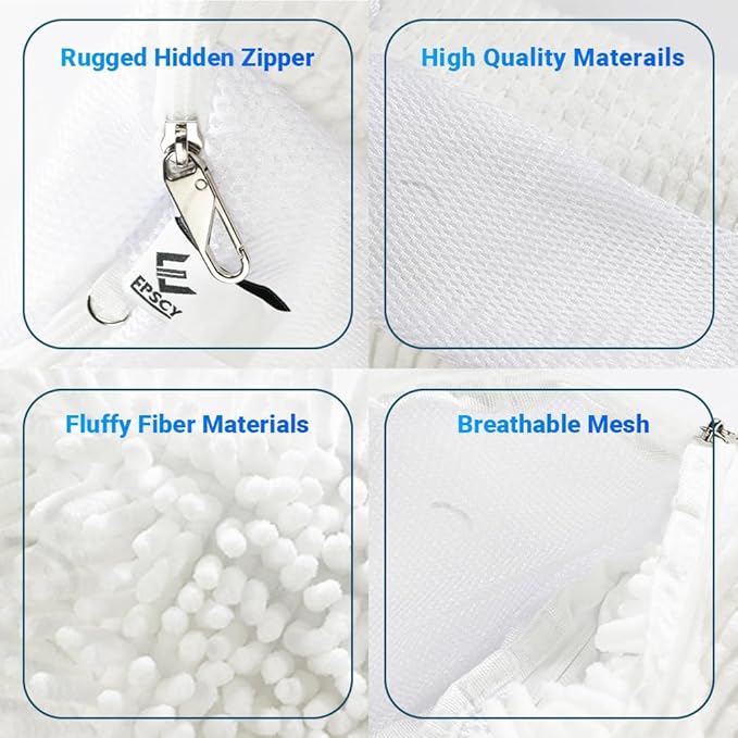 EPSCY Shoe Washing Machine Bag 2 Pack - Image 2