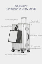 28 Inch All Aluminum Checked in Luggage - Image 2