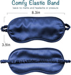 LULUSILK Mulberry Silk Sleep Eye Mask Blindfold - Image 6