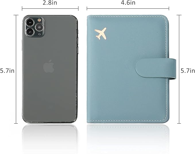 Melsbrinna Premium Leather Passport Holder Covers Case, Waterproof Rfid - Image 6