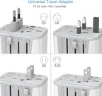 TESSAN Universal Travel Adapter, International Power Adapter - Image 2