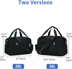 Narwey Carry on Bag 22x14x9 Airlines Approved, Carry on Duffle Bag - Image 3