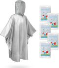 SaphiRose Disposable Rain Ponchos Emergency Clear Poncho by SaphiRose