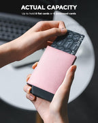 VULKIT Pop up Card Holder Minimalist Credit Card Holder RFID Blocking Slim - Image 2