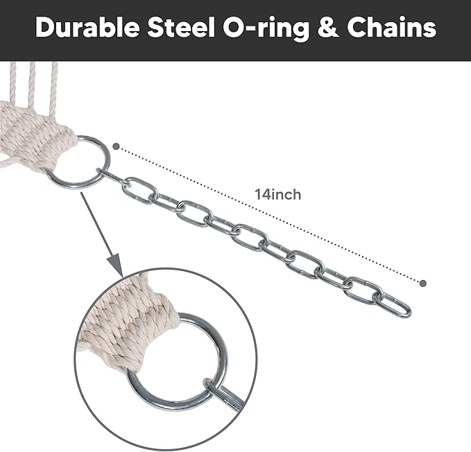 SUNCREAT Portable Double Outdoor Hammock, 450lbs Capacity, Quick Dry 2 Person - Image 7