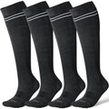 Viscose Made from Bamboo Compression Socks for Women&Men 20 (Medium / 4 Pair-grey)