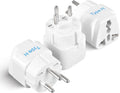 Ceptics Israel Power Adapter Travel Universal Plug, Works in Palestine by Ceptics