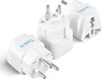 Ceptics Israel Power Adapter Travel Universal Plug, Works in Palestine by Ceptics