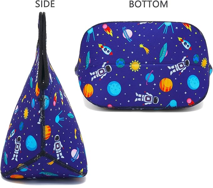 FlowFly Neoprene kids Lunch box Insulated Soft Bag Mini Cooler Thermal Meal - Image 5