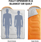 FARLAND Sleeping Bags 30℉ for Adults Teens Kids - Image 3