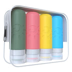 Travel Bottles for Toiletries, TSA Approved Travel Containers 3oz Leak Proof by ZAFIT