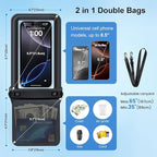 Waterproof Phone Pouch Floating, Double Bags Waterproof Phone Case - Image 5