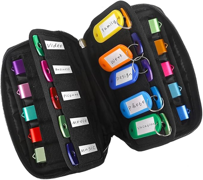 USB Flash Drive Case Organizer by vellgo