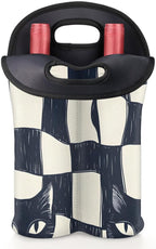 Neoprene Wine Tote, Bottle Carrier Gag Insulating Neoprene Thicker, Insulated - Image 5