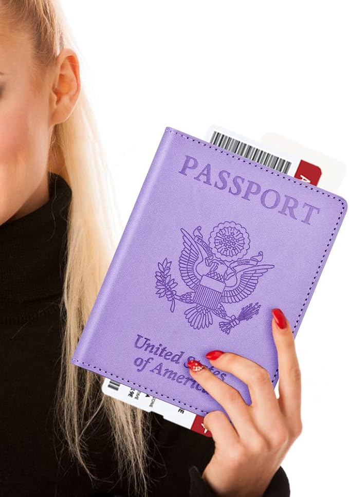 Passport and Vaccine Card Holder Cover Combo, Passport Case /Wallet - Image 6