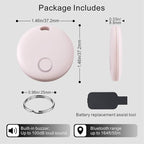 Air Tracker 4 Pack, Smart Bluetooth Tracker Works - Image 8