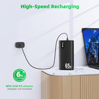Power Bank Fast Charging 50000mAh, 65W Laptop Portable Charger USB C Compatible - Image 6