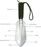 Small Camping Shovel, 9 in 1 Mini Hand Shovel, Portable Backpacking Trowel - Image 2