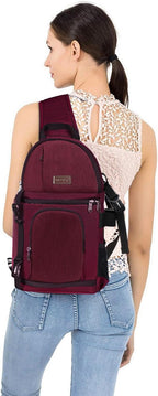 MOSISO Camera Sling Bag, DSLR/SLR/Mirrorless Camera Backpack Case Shockproof - Image 6