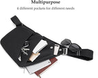 Anti-Theft Crossbody Sling Bag Unisex Slim Water Resistant Shoulder Bag Outdoor - Image 2